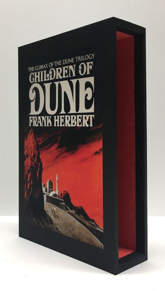 CUSTOM SLIPCASE for Frank Herbert - Children Of Dune - 1st Printing / 1st Printing