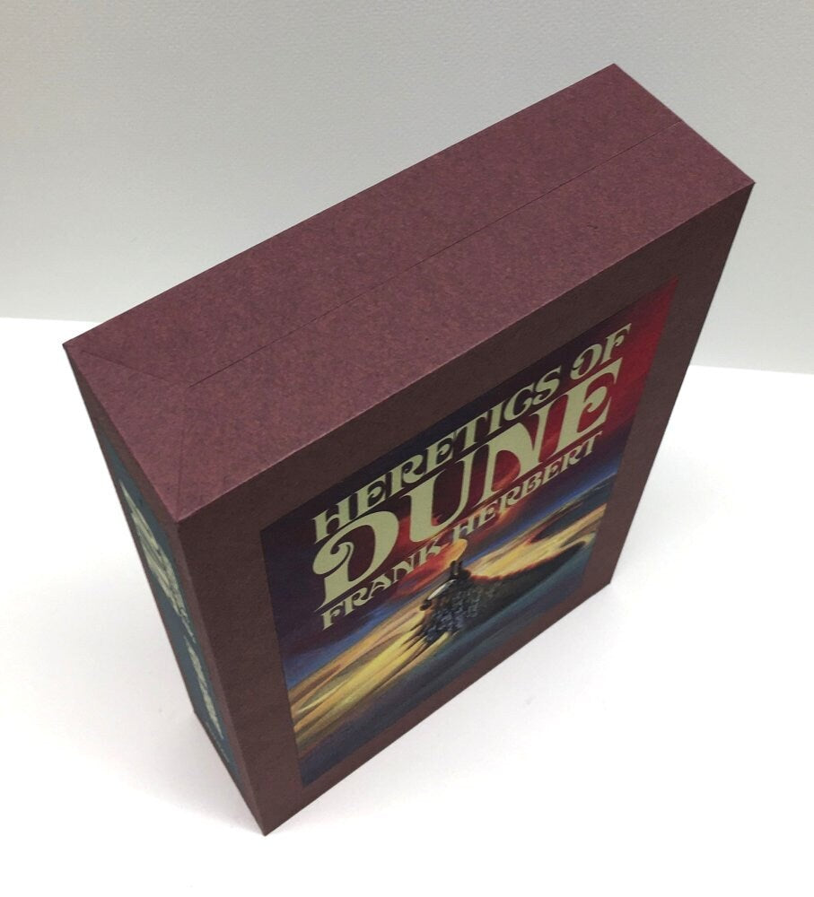 CUSTOM SLIPCASE for Frank Herbert - Heretics Of Dune - 1st Printing / 1st Printing