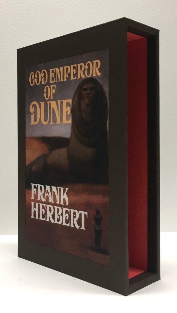 CUSTOM SLIPCASE for Frank Herbert - God, Emperor Of Dune - 1st Printing / 1st Printing