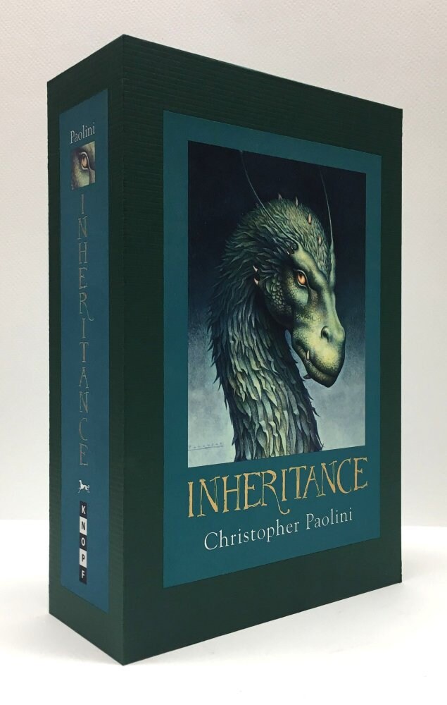 CUSTOM SLIPCASE for Christopher Paolini - Inheritance - 1st Edition / 1st Printing