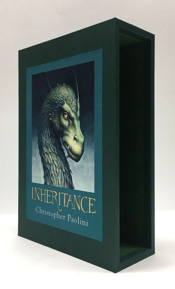 CUSTOM SLIPCASE for Christopher Paolini - Inheritance - 1st Edition / 1st Printing