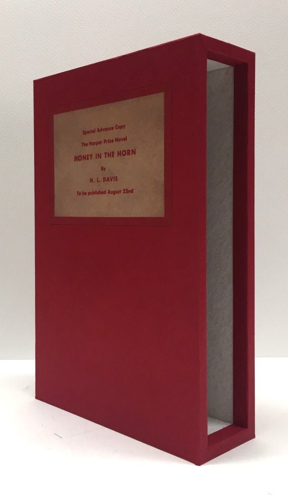 CUSTOM SLIPCASE for H. L. Davis - Honey In The Horn - ARC