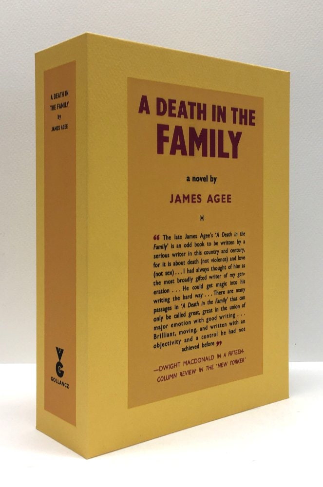 CUSTOM SLIPCASE for James Agee - A Death In The Family - UK 1st Edition / 1st Printing