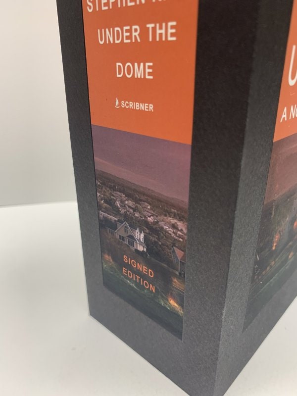 CUSTOM SLIPCASE for Stephen King - Under The Dome - 1500 Signed Copies