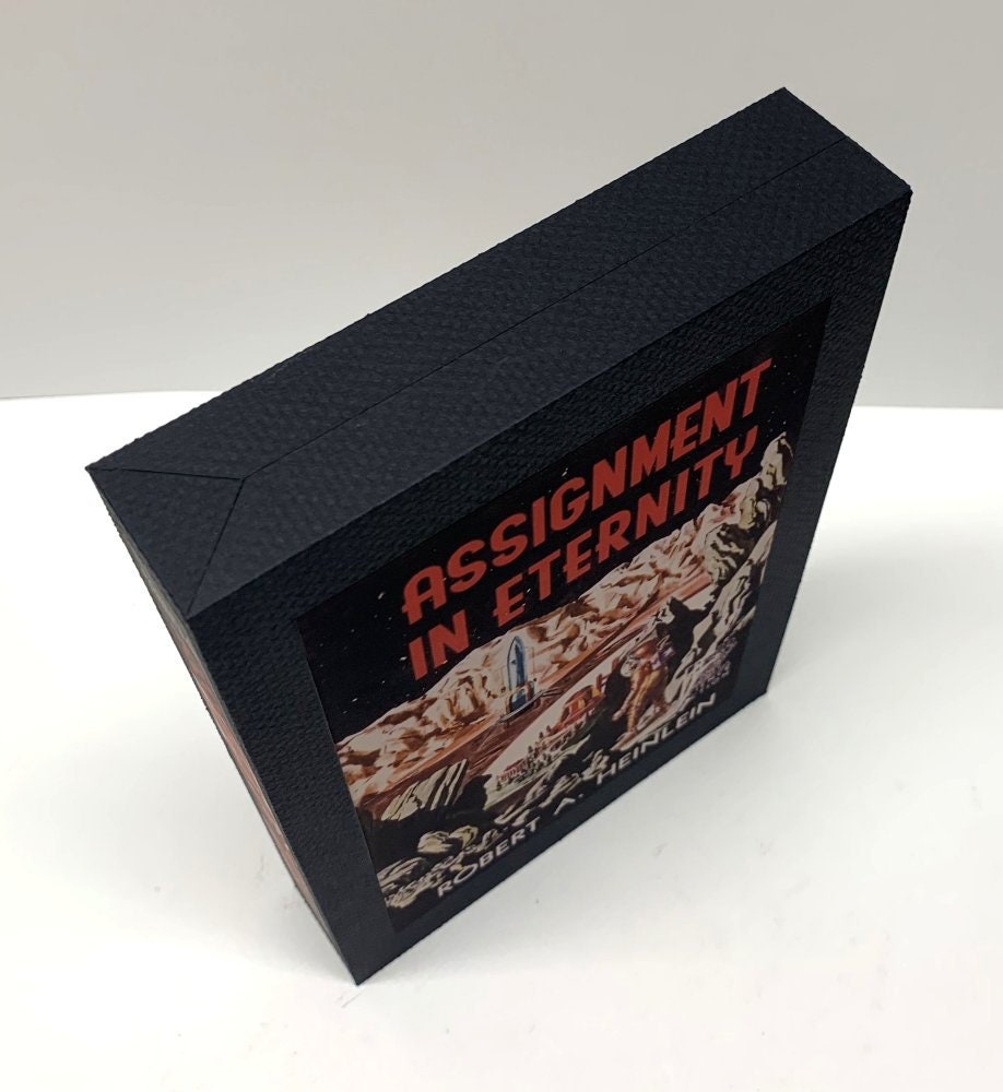 CUSTOM SLIPCASE for Robert A. Heinlein - Assignment In Eternity - 1st Edition / 1st Printing