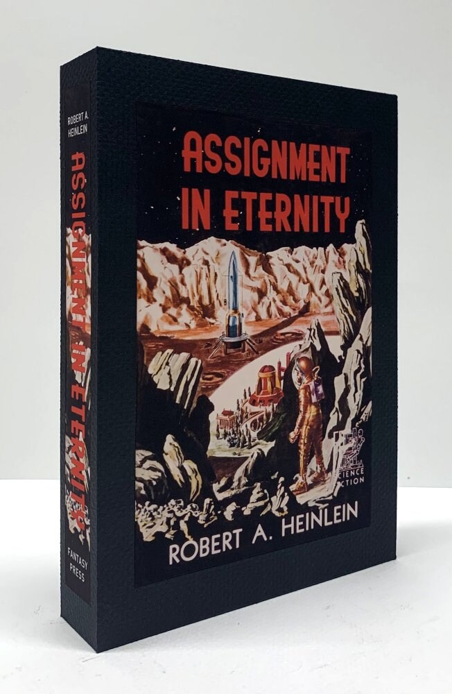 CUSTOM SLIPCASE for Robert A. Heinlein - Assignment In Eternity - 1st Edition / 1st Printing