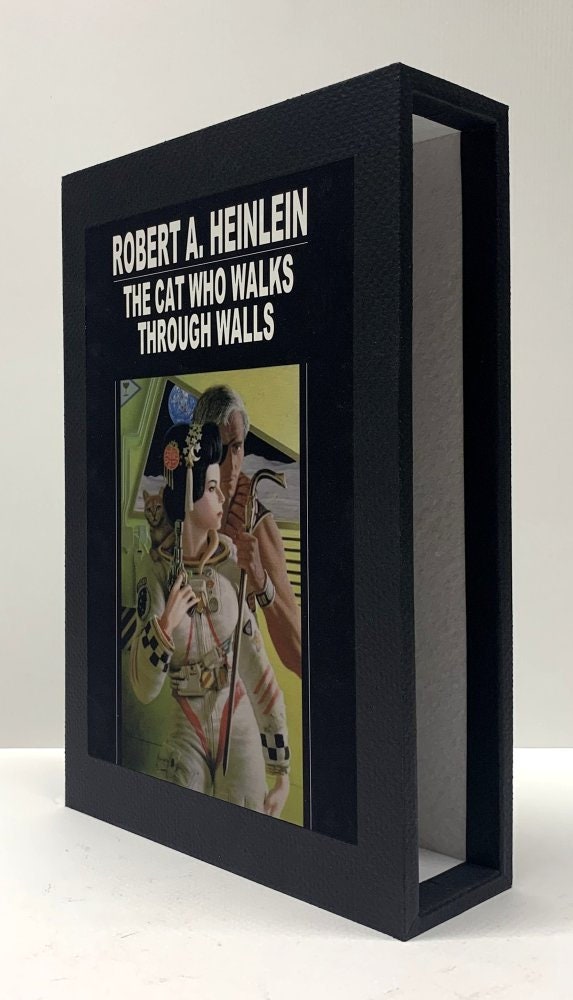 CUSTOM SLIPCASE for Robert A. Heinlein - The Cat Who Walks Through Walls - 1st Edition / 1st Printing