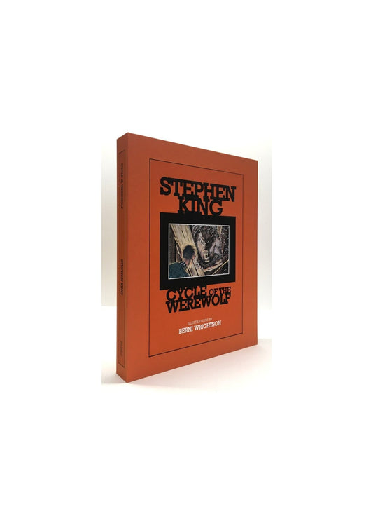 CUSTOM SLIPCASE for Stephen King - Cycle Of The Werewolf - 1st Edition / 1st Printing (Orange)