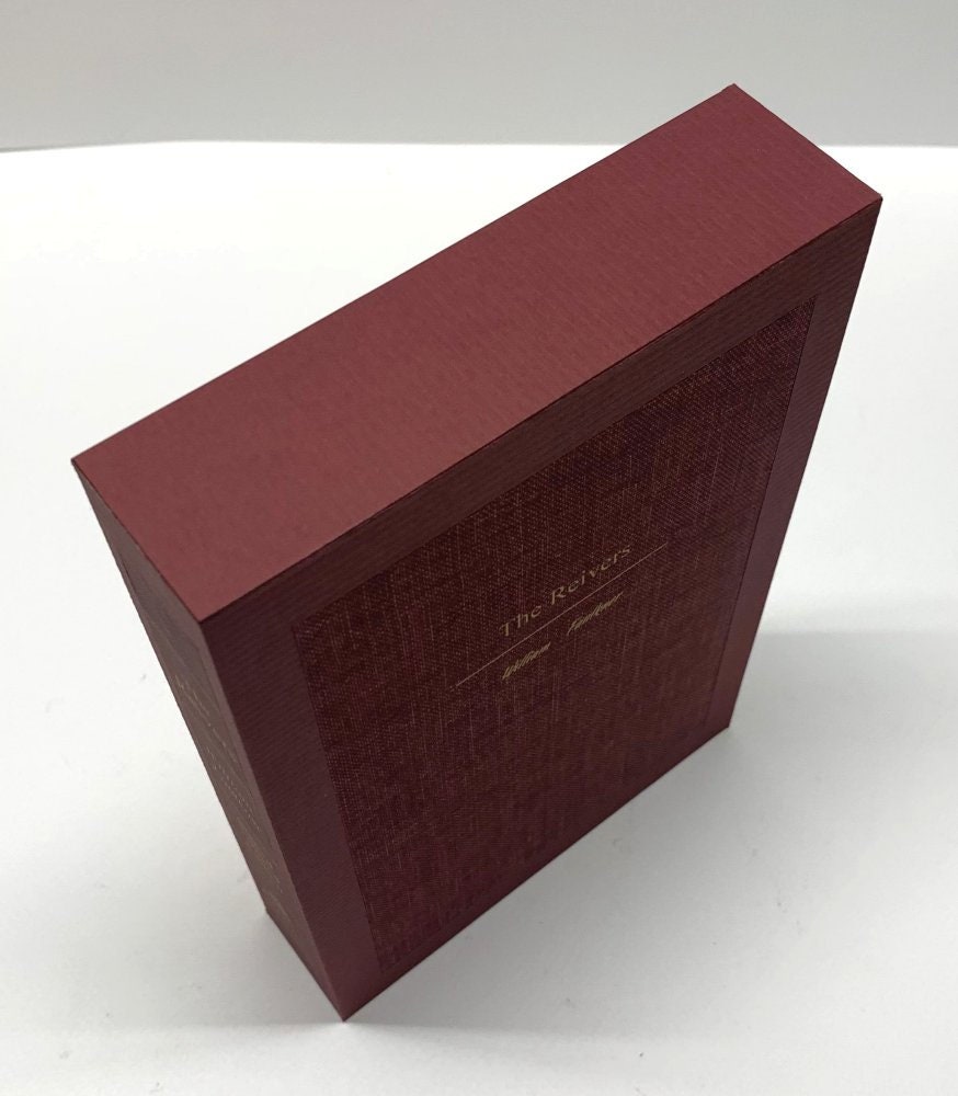 CUSTOM SLIPCASE for William Faulkner - The Reivers - Signed Ltd Edition