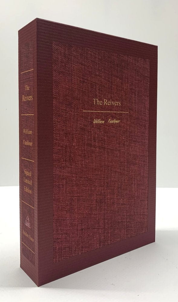 CUSTOM SLIPCASE for William Faulkner - The Reivers - Signed Ltd Edition