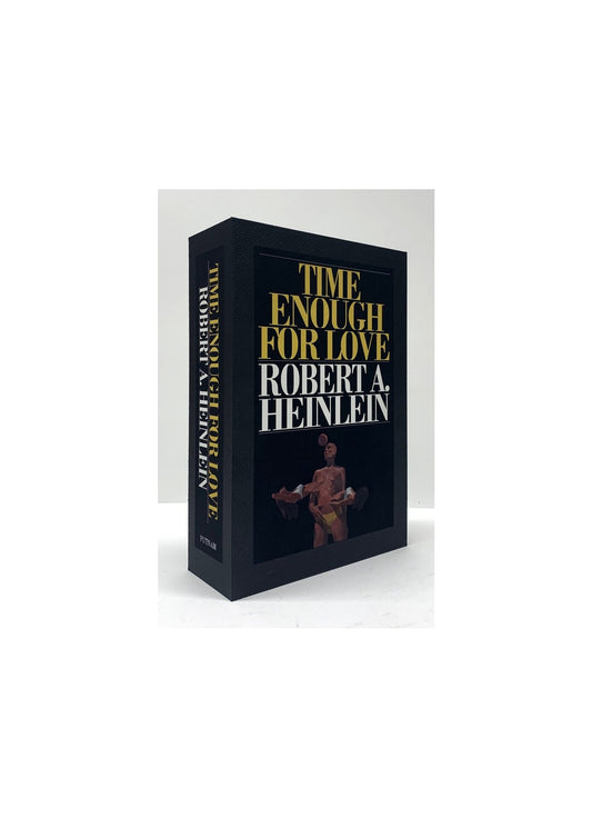 CUSTOM SLIPCASE for Robert A. Heinlein - Time Enough For Love - 1st Edition / 1st Printing