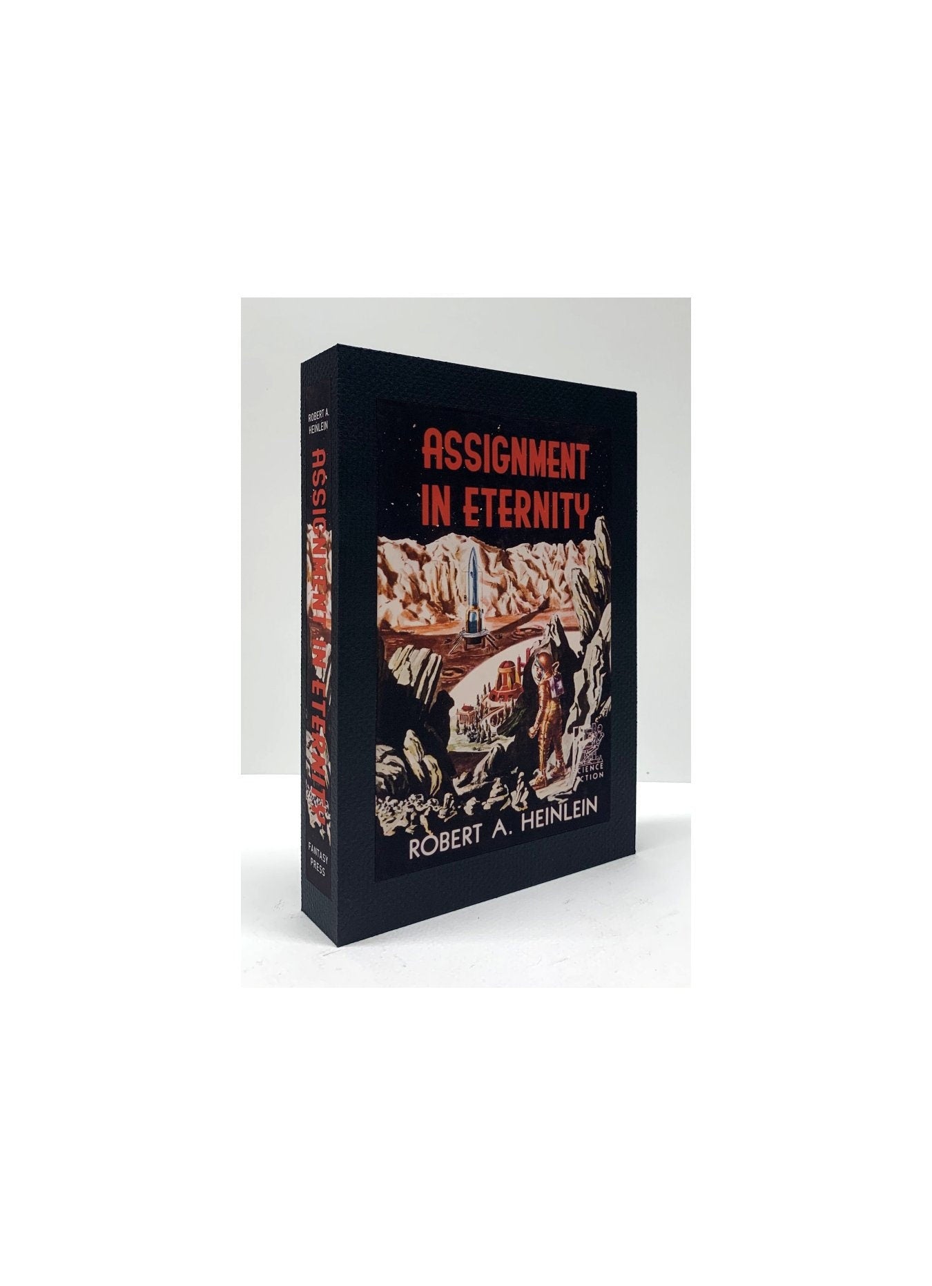 CUSTOM SLIPCASE for Robert A. Heinlein - Assignment In Eternity - 1st Edition / 1st Printing