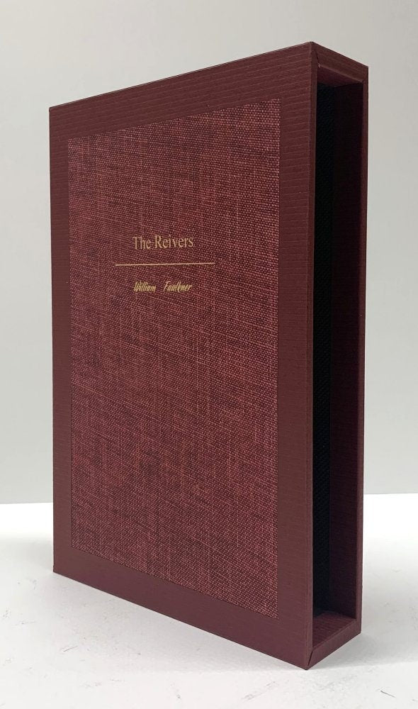 CUSTOM SLIPCASE for William Faulkner - The Reivers - Signed Ltd Edition